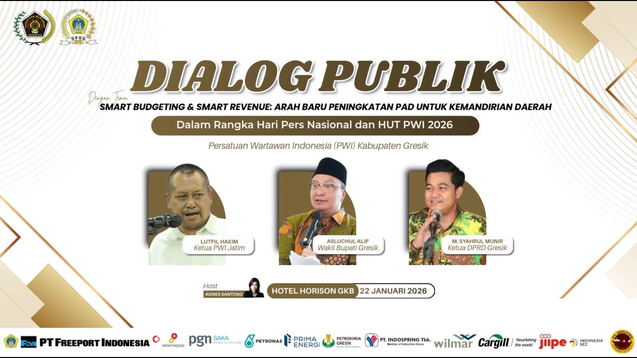 [LIVE] DIALOG PUBLIK DALAM RANGKA HARI PERS NASIONAL & HUT PWI 2026