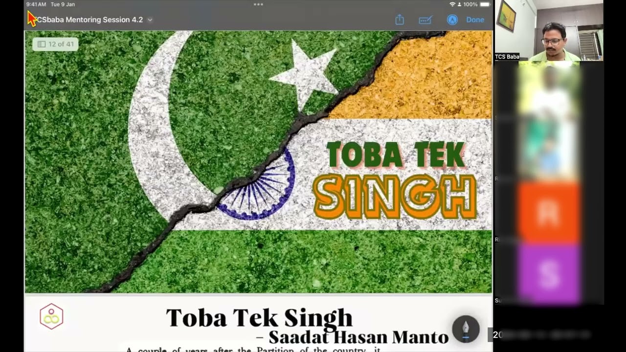 Paid Mentoring Session | Alternative English | Tripura Civil Service 2024 | Tobatek Singh | Mains