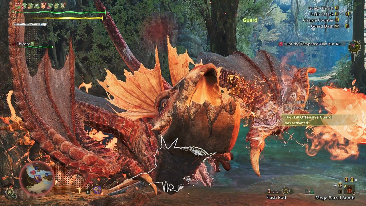 MonHun Wilds 1080 Ti (125) - 9★ Yian Kut-Ku and A Rank Jin Dahaad with Lance