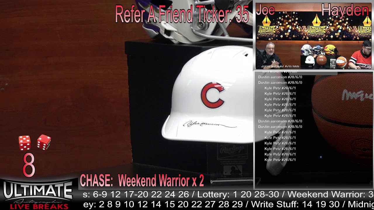 Ultimate Autographs Live Breaks!