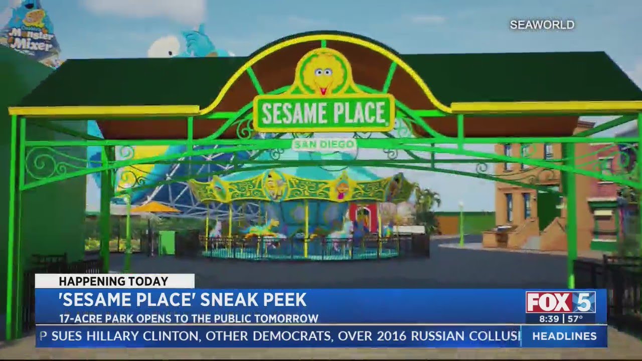 Sesame Place Opens This Weekend In Chula Vista