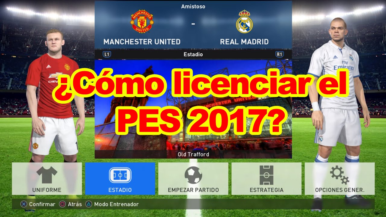 ¿Cómo licenciar los equipos? - PES 2017
