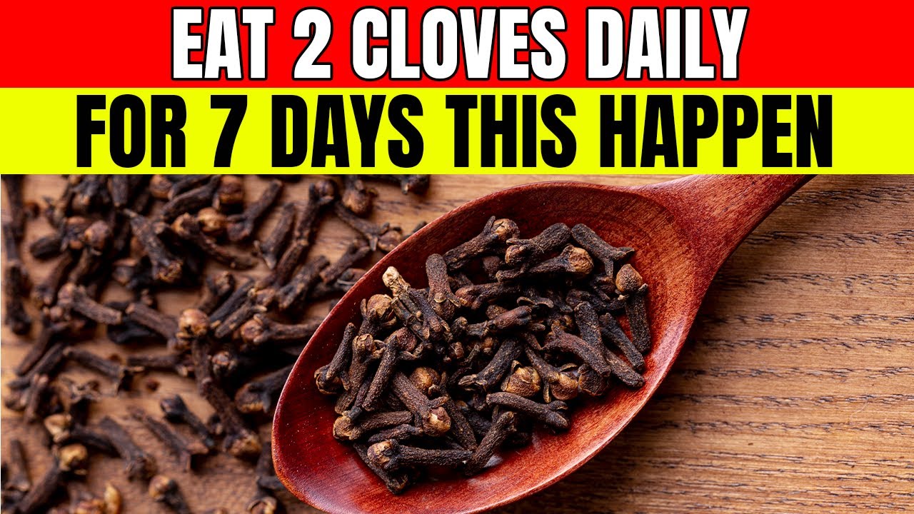What Happens When You Eat 2 Cloves a Day for 7 Days (not what you think)