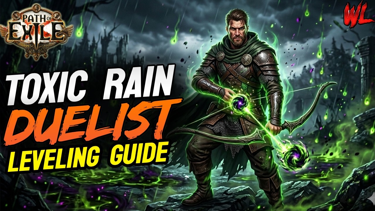 Path of Exile Toxic Rain Leveling Build Guide Ancesters event