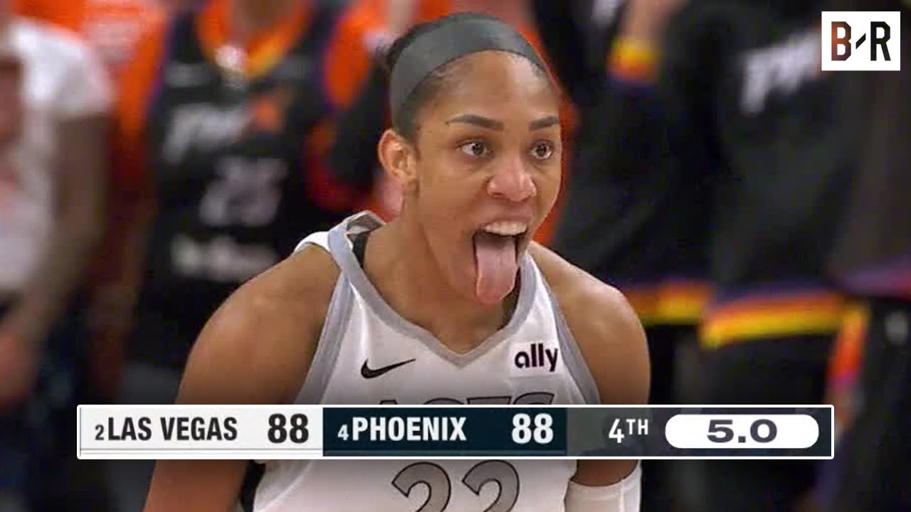 A'ja Wilson Hits Game-Winner to Give Aces 3-0 Lead in WNBA Finals