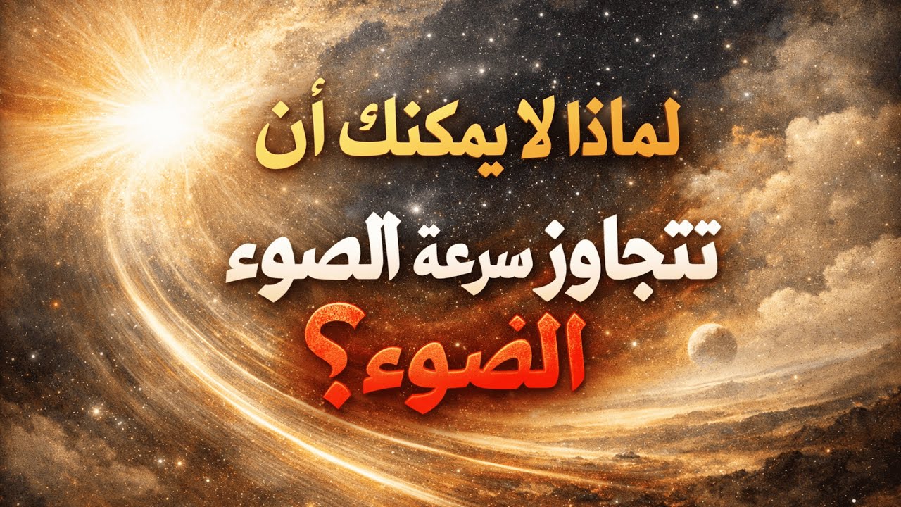 سرعة الضوء ليست عائقًا. إنها كشفٌ عميق.
