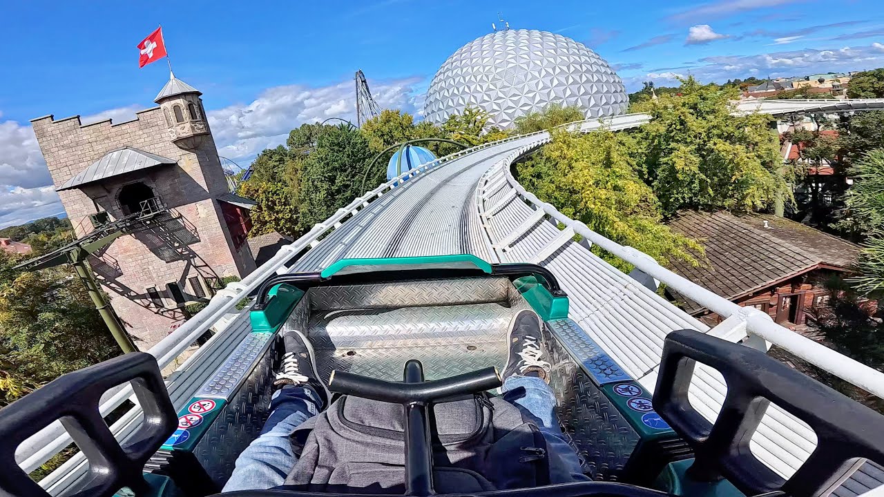 Schweizer Bobbahn (Onride/POV) Video Europa Park Rust 2024