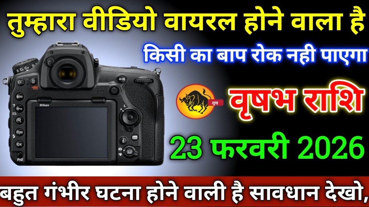 वृषभ राशि वालों 4 फरवरी 2026 तुम्हारा वीडियो वारयल होने वाला है बड़ी गंभीर घटना होगी सावधान,