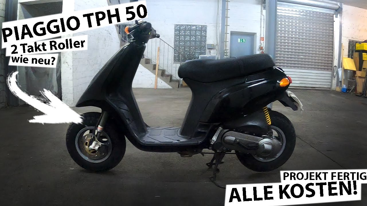 lohnt es sich 2023 Roller zu fahren/kaufen (50er)? Piaggio TPH