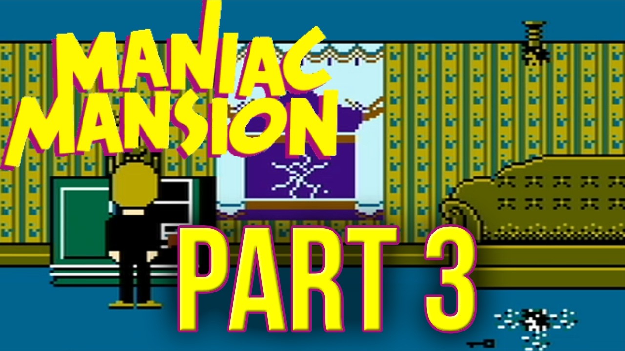 Old Rusty! | Maniac Mansion (NES) (Syd, Dave, Michael) #PowerPlays Part 3 #16BitWinter
