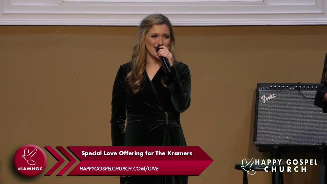 Pastor Bill & Sally welcome THE KRAMERS!
