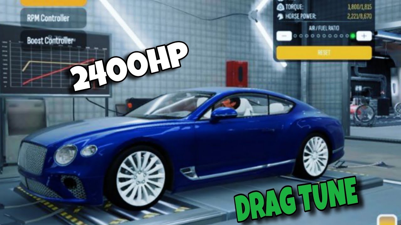 2.400HP Bentley Continental GT Drag Tune in CPM2 | Car Parking Multiplayer 2