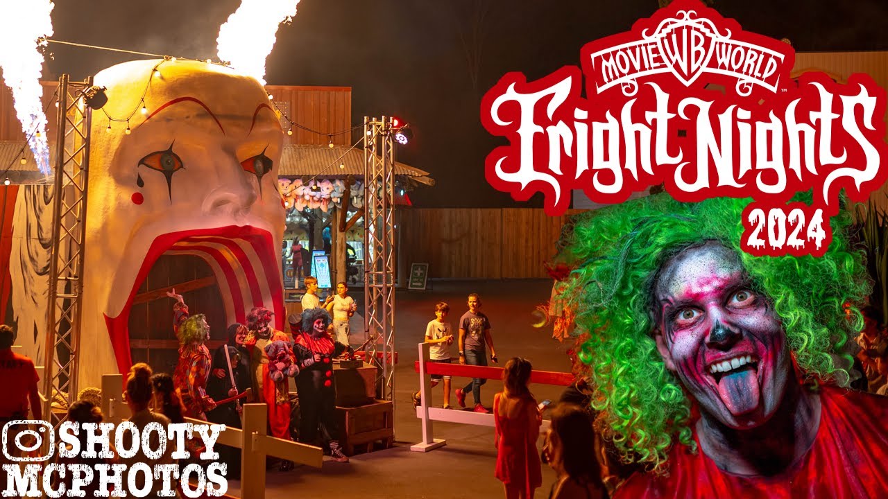 Fright Nights 2024 (Part 1) - Warner Bros. Movie World, Gold Coast, Queensland. 