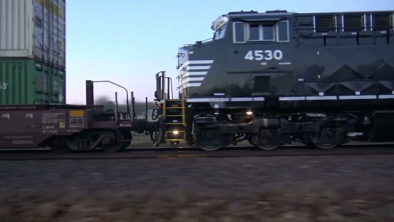 December 2021 Norfolk Southern Heritage Units In Shiloh, IL