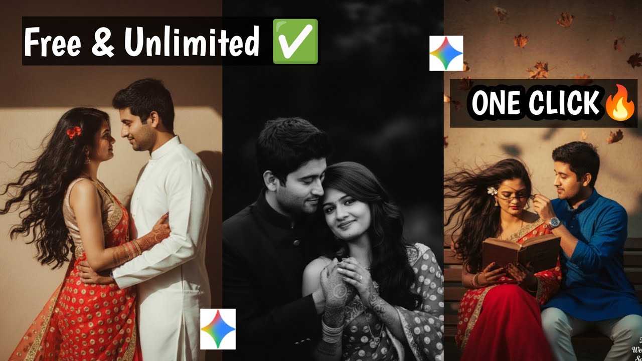 Couple Photo Edit Gemini Prompt |Gemini Retro CouplePhoto Editing | Couple Ai Retro Photo Editing