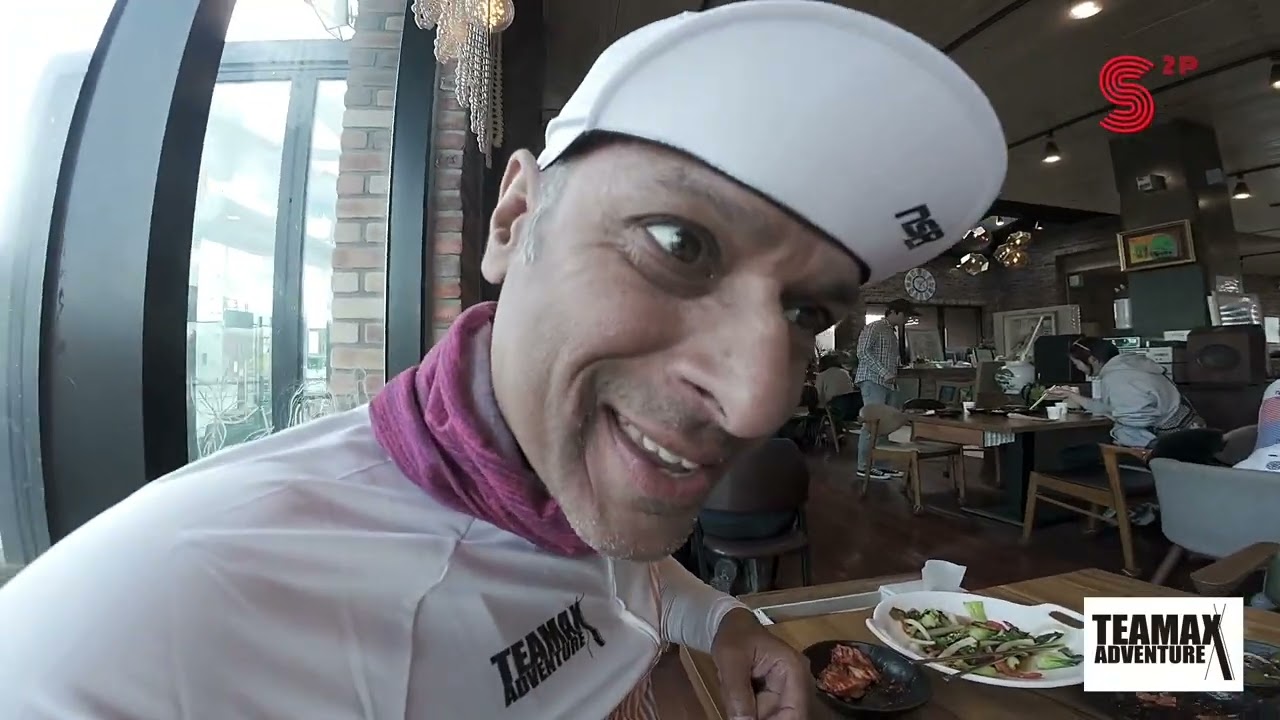Day 2: Yeoju → Suanbo Hot Springs | 600km Seoul–Busan Cycling Continues! 🚴‍♂️🔥 (DJI Action 4)