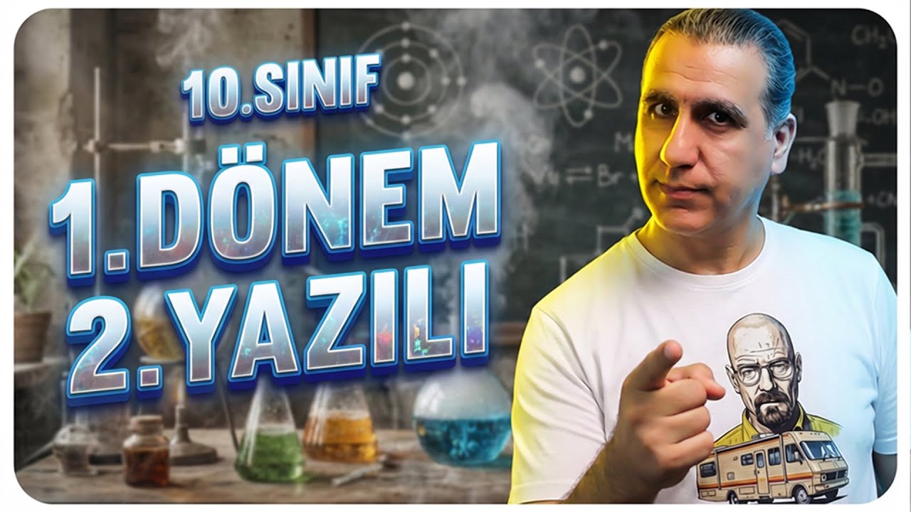 10.sınıf kimya 1.d&ouml;nem 2.yazılı Mol Kavramı sıfırdan başlayanlara
