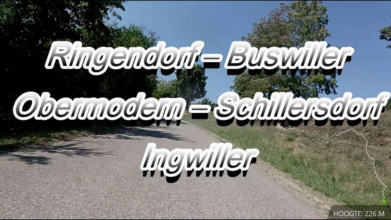 Ringendorf – Buswiller – Obermodern – Schillersdorf – Ingwiller Honda Varadero XL 1000 2020