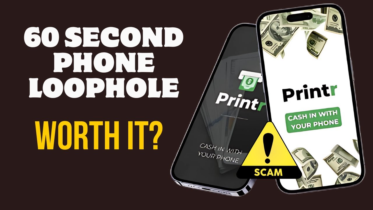 Printr Review: 60 Second Phone Loophole - Legit or Scam?