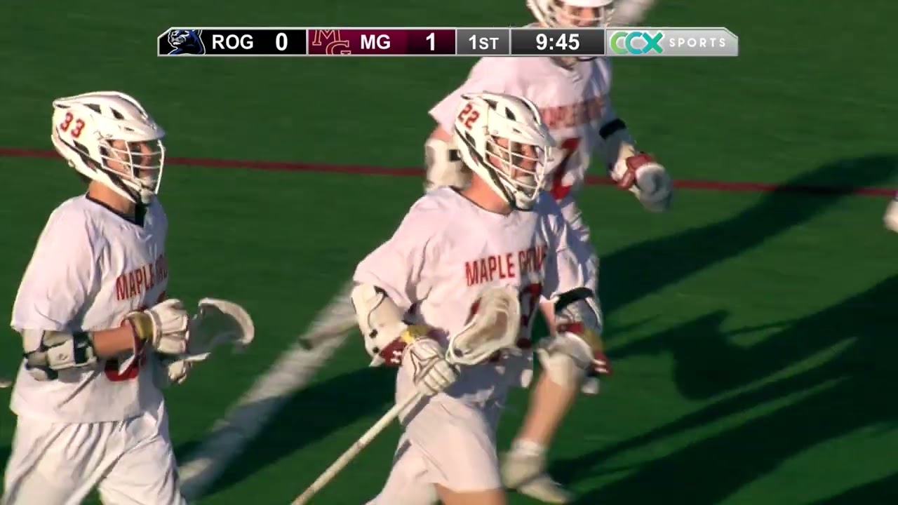 Boys High School Lacrosse Rogers vs. Maple Grove