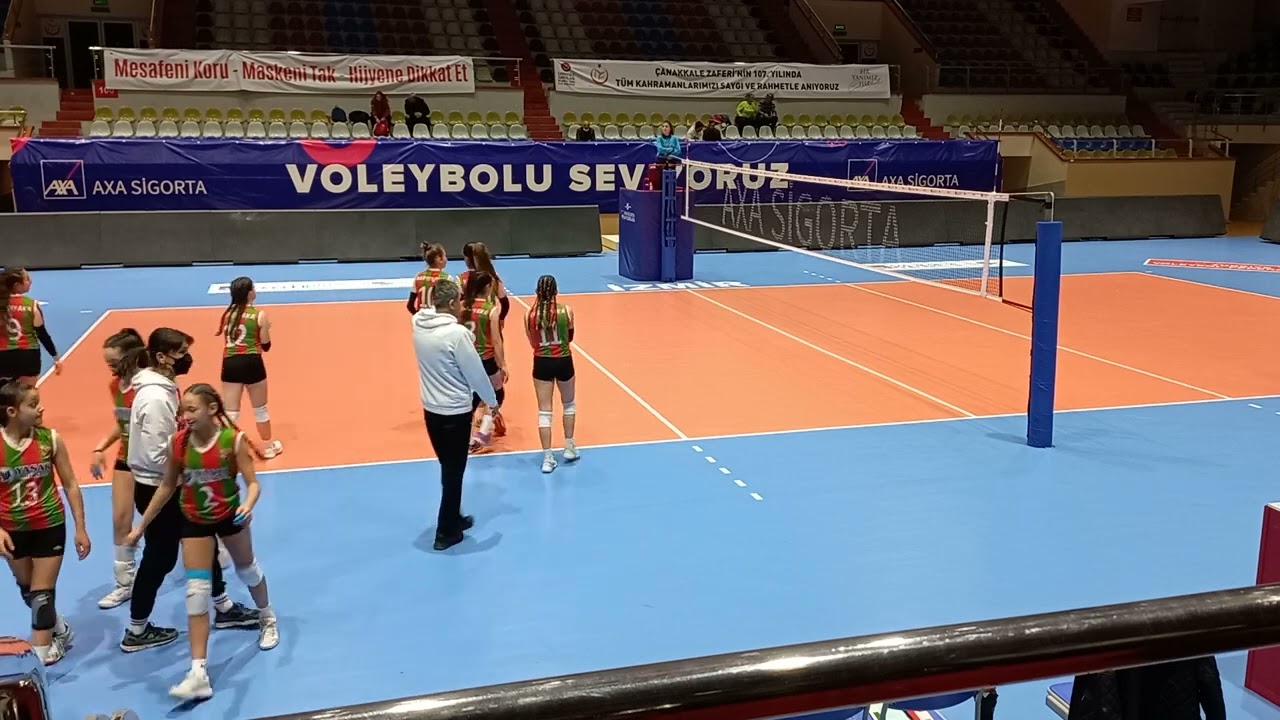 KSK 2021-2022 Midi Voleybol Takımı Şampiyonluk Maçı 1.set