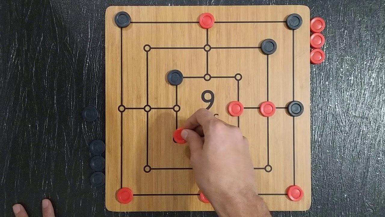 9 Taş Nasıl Oynanır Uygulamalı Anlatım (9 Taş Oyunu) ?