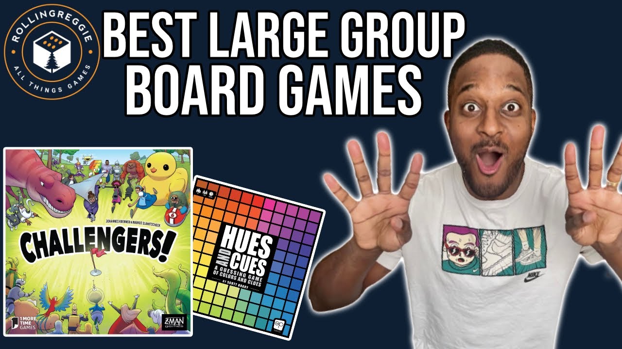 Top 8 Games for 8+ Players