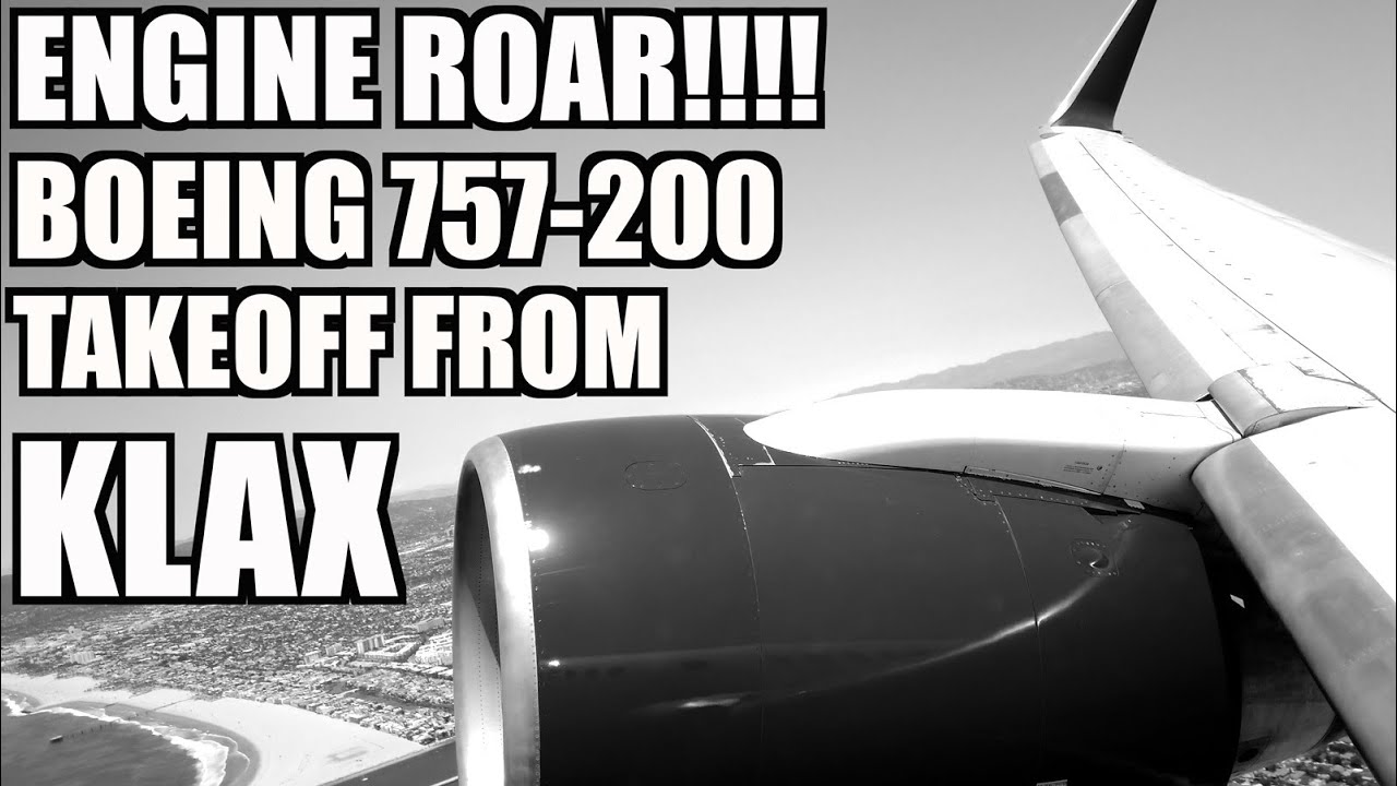 Delta Airlines - Boeing 757 Takeoff | PW2000 ENGINE ROAR | Los Angeles International (KLAX) (4K)