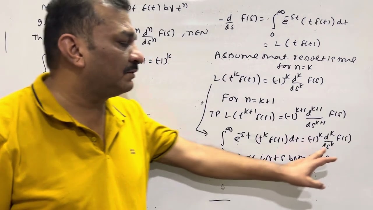 Laplace Transforms of f(t).t^n | Multiplication of t^n Concept with proof | Examples | Lecture-