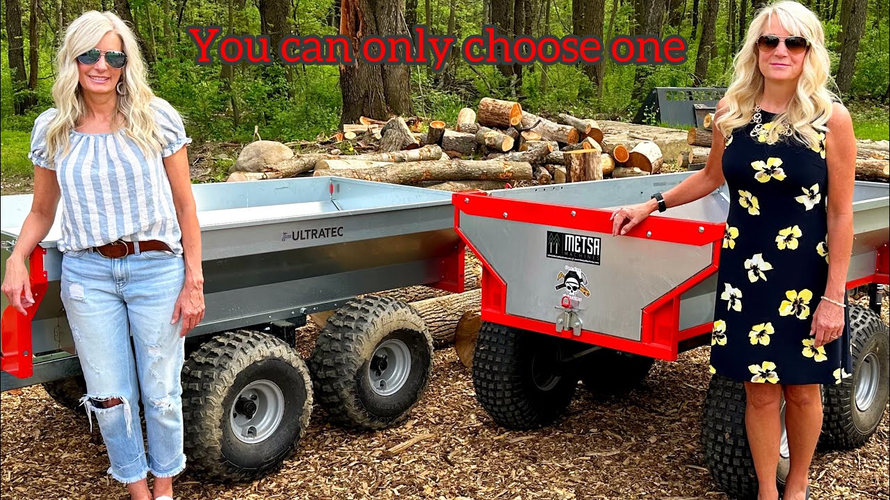 Ultratec small dump trailer comparison.