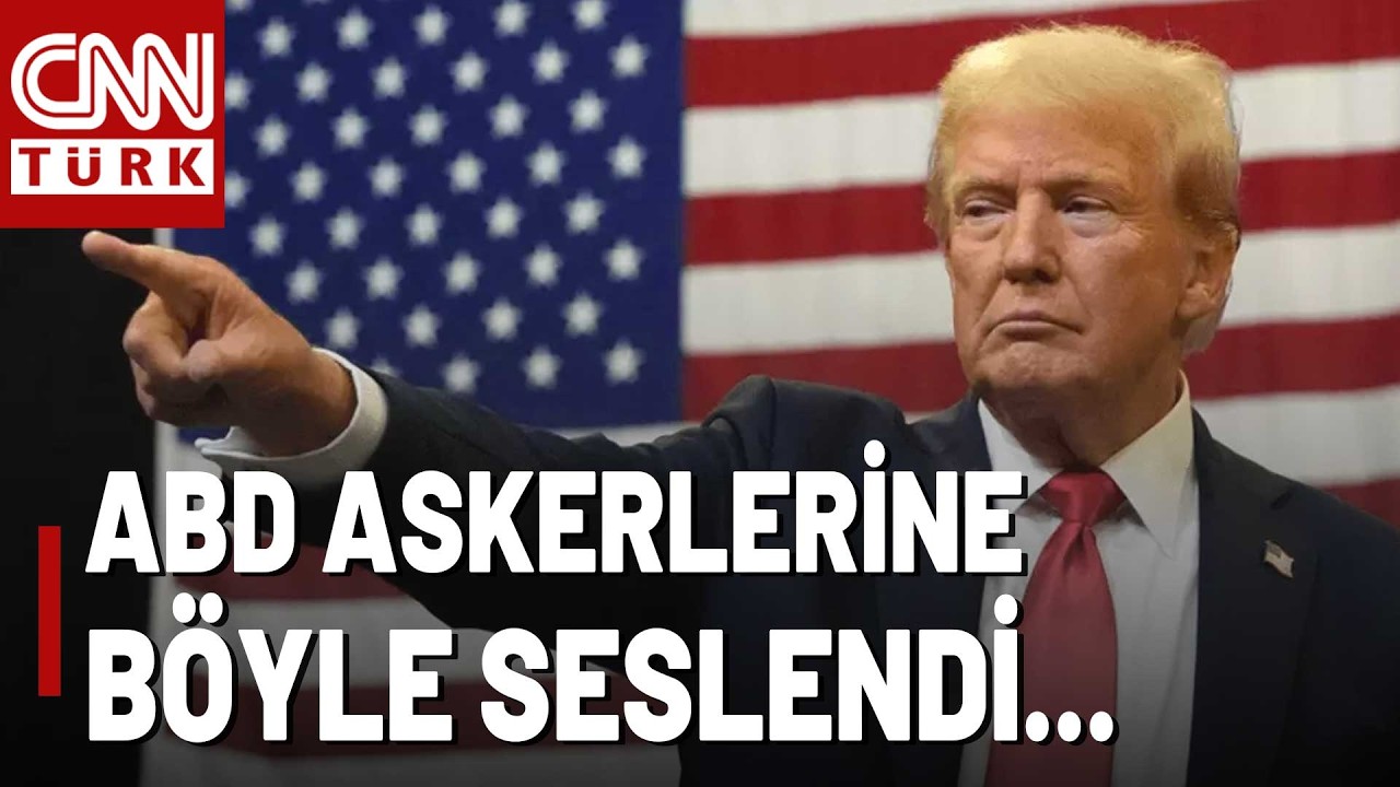 Trump'tan ABD Askerlerine Savaş Motivasyonu Mu? İşte Trump'ın O Açıklamaları...