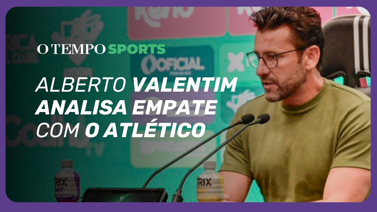 VALENTIM valoriza entrega dos JOGADORES do AMÉRICA na busca pelo EMPATE