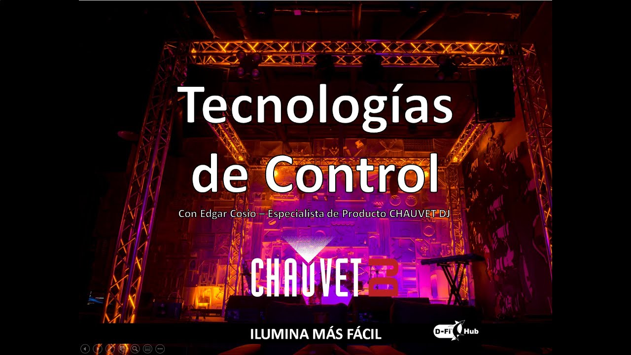 Entrenamiento con CHAUVET DJ – Opciones de Control con DMX inalámbrico DFi Hub & DFi USB