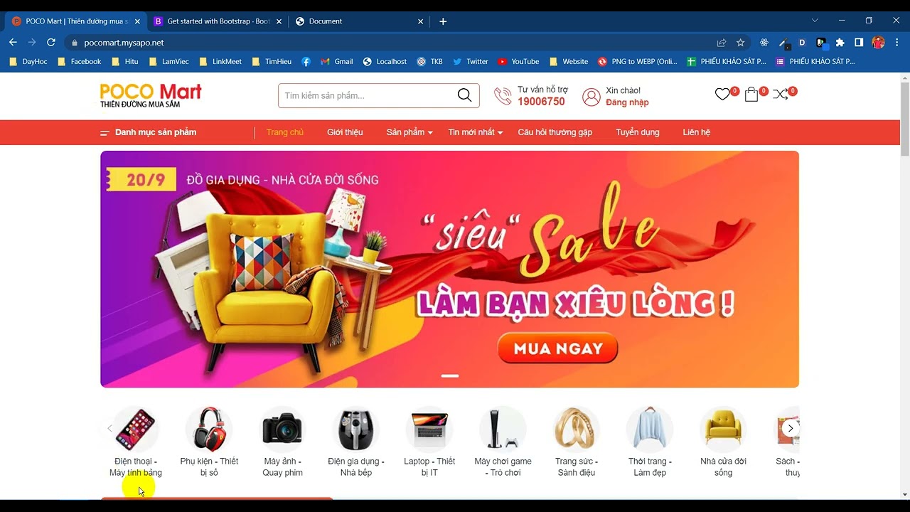 Hướng dẫn thiết kế giao diện sử dụng bootstrap 5 x phần 1
