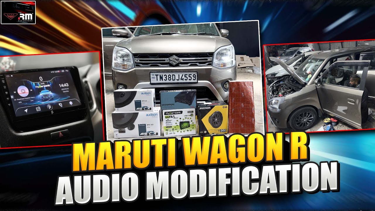 WAGON R audio setup with hypersonic ultra system with placing subwoofer without disturbing luggage