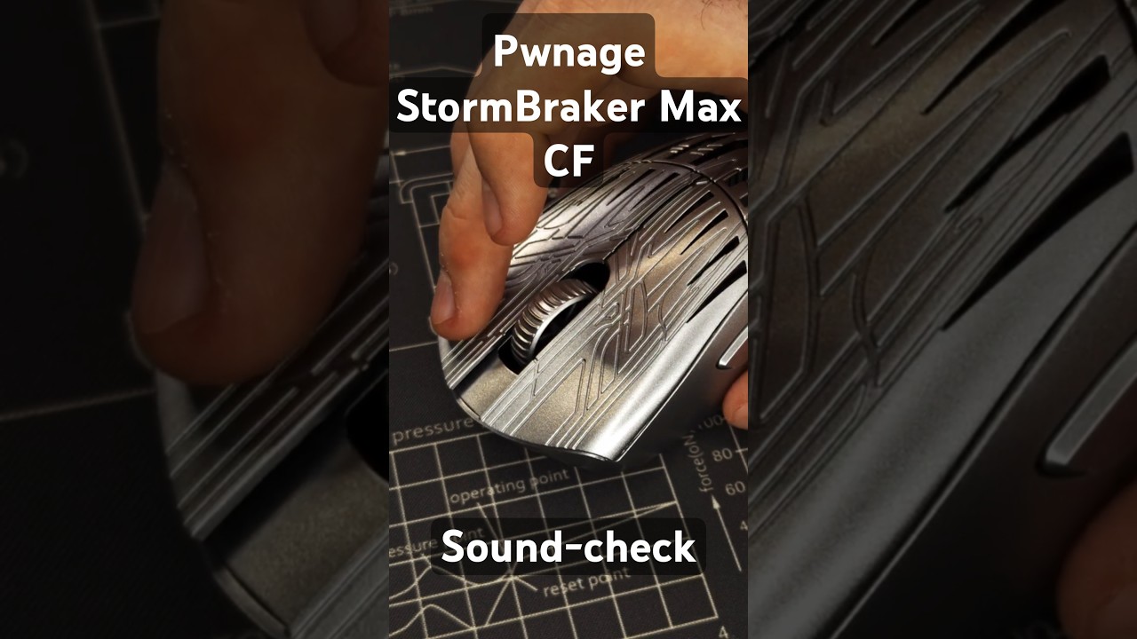 Pwnage StormBraker Max CF. Sound-check by turbobitbox