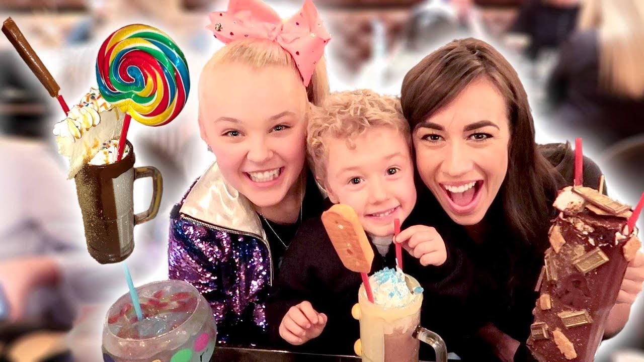 Extreme Milkshakes w/ JoJo Siwa & Ballinger Family