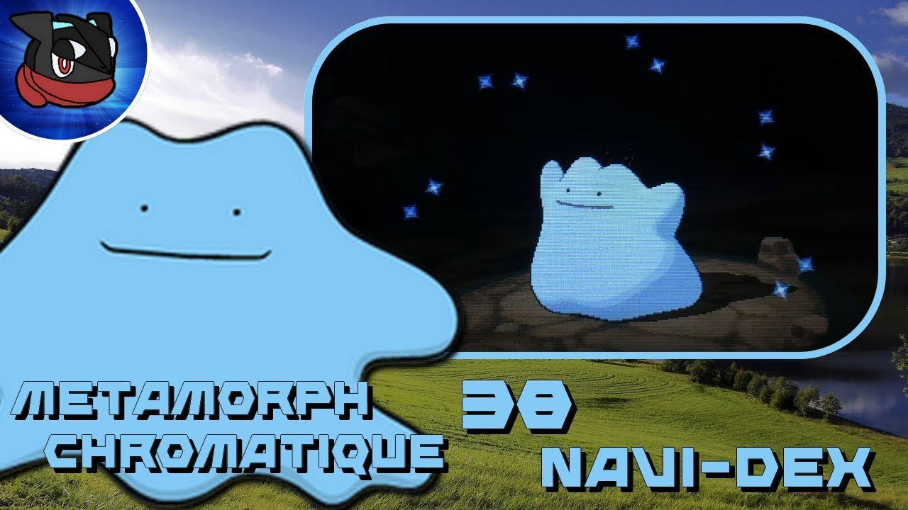 Métamorph chromatique/Shiny Ditto après 38 Rencontres au Navi-Dex ! - Pokémon Rubis Oméga