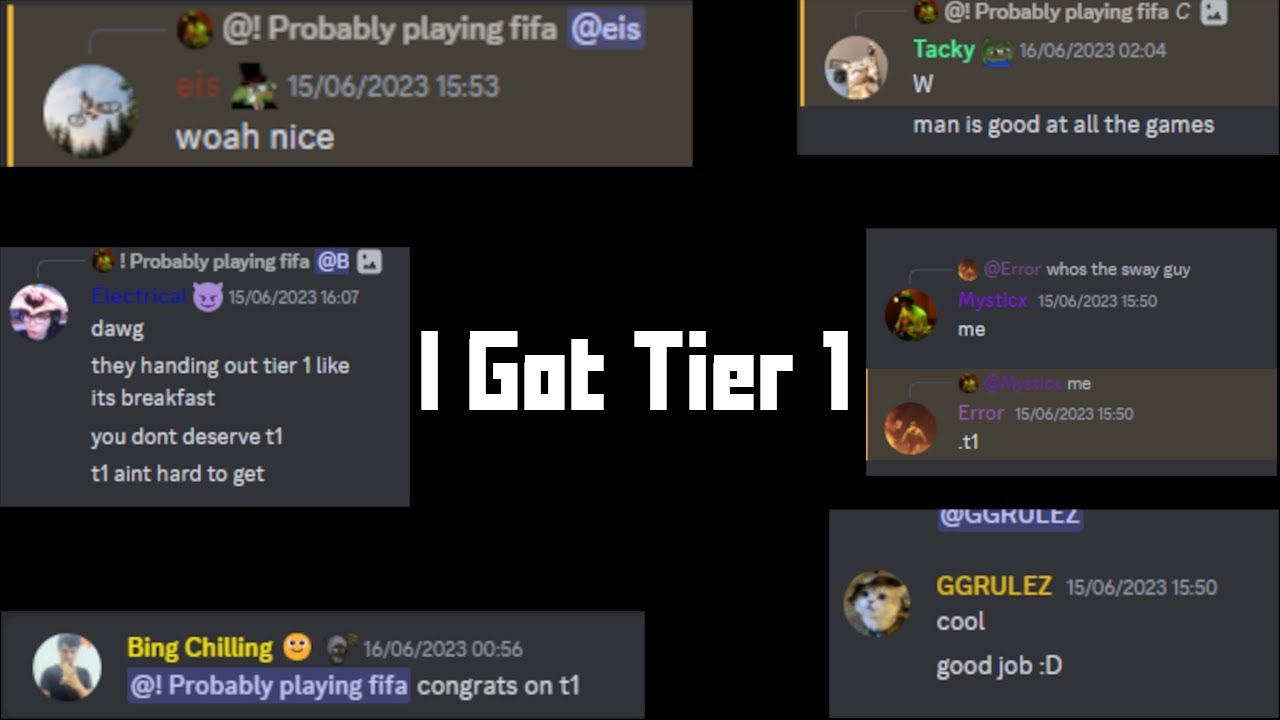 Tier 1.