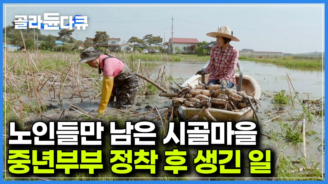 남편은 이장, 아내는 부녀회장｜어르신들밖에 안남은 작은 시골마을 책임지고 사는 중년 부부 ｜한국기행｜#골라듄다큐