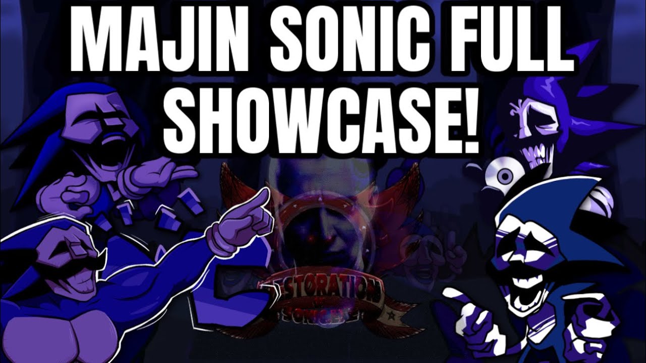 FNF MAJIN SONIC FULL WEEK Gameplay (Endless Encore, JP, US & OG) || The Restoration of Sonic.EXE