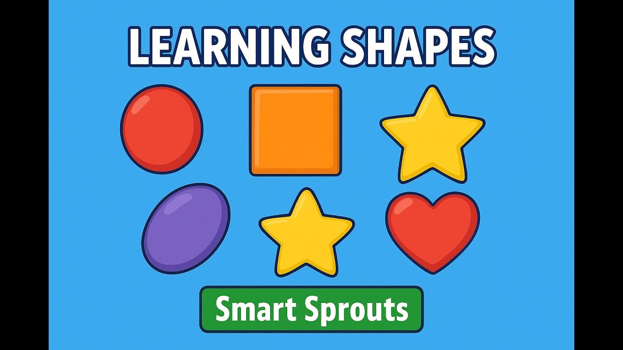 “Learn Shapes for Kids! 🔺🟦⭐ Fun Preschool Learning | Smart Sprouts”