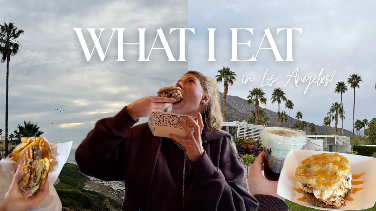 foods i eat in LA! | a day in San Diego & Palm Springs + GIVEAWAY!