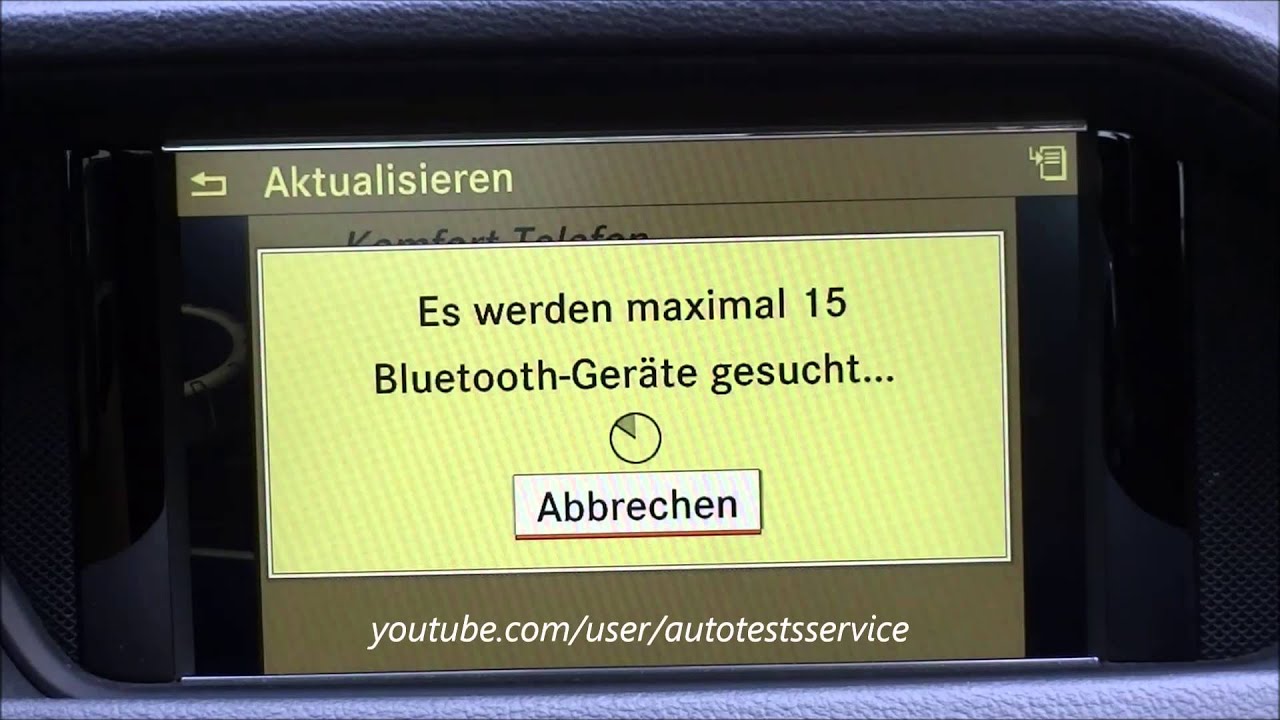 HowTo: Mercedes COMAND Online NTG 4.5 How to get online? Wie online gehen? BlueDUN