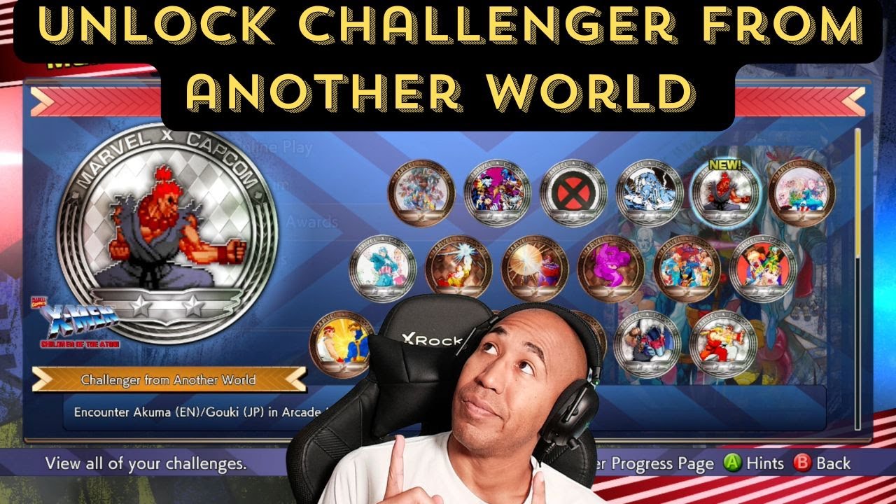 Challenger from Another World! - Achievement / Trophy guide- Marvel vs Capcom Fighting Collection