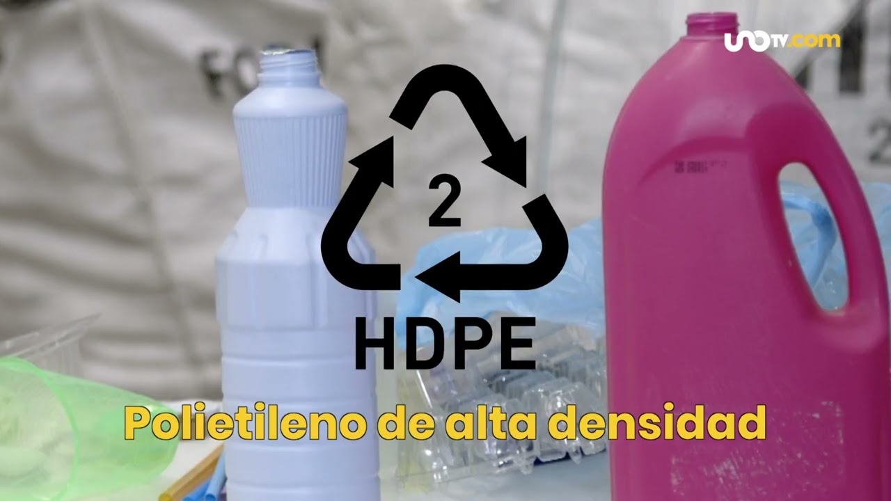 Clasificación de los plásticos, para facilitar el reciclaje