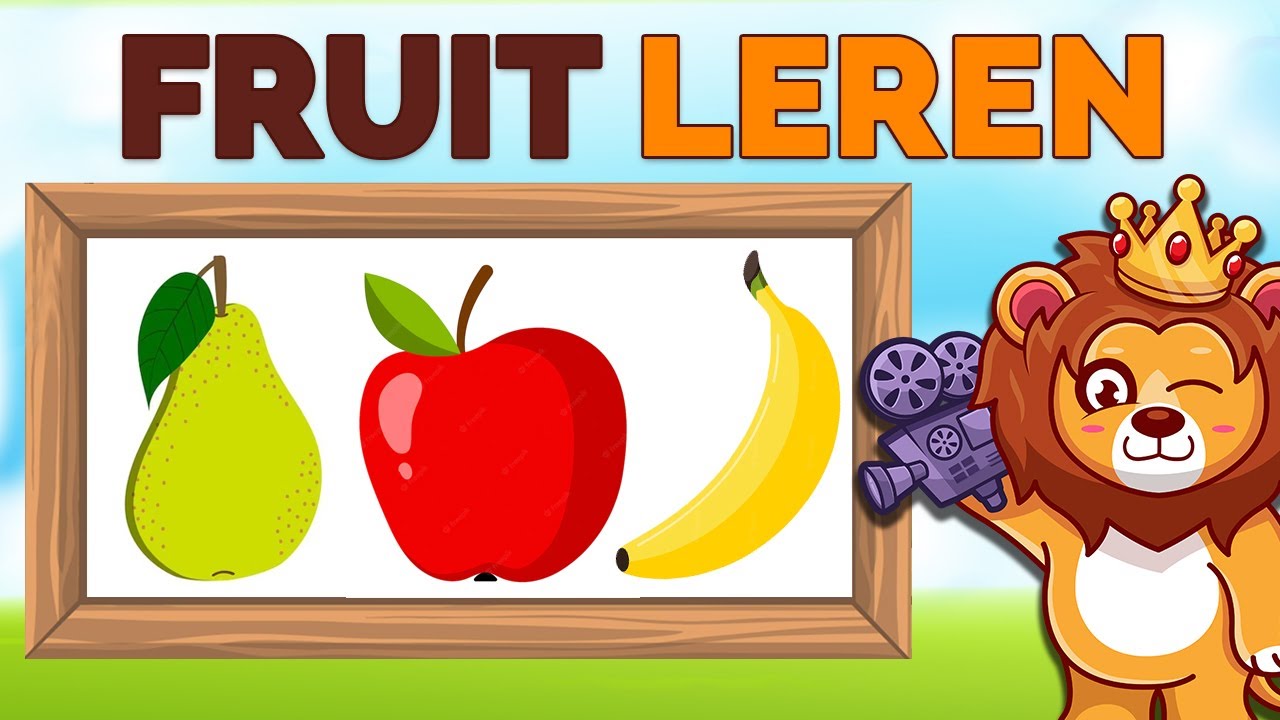 Fruit Leren Nederlands 🍌🍉 | Leer Jouw Kind Alle Fruit | NL Gesproken ✅