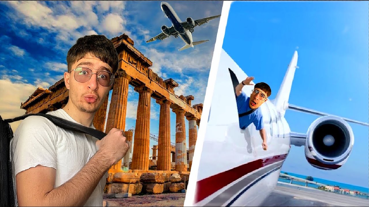 HYPA PER HERE TE PARE NE AVION DHE SHKOVA NE ATHINE !!!