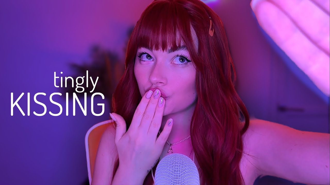 ASMR Purring, Kissing, Mouth Sounds & Hand Movements
