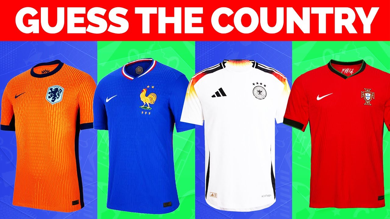 Guess the Country by the Jersey EURO 2024 edition